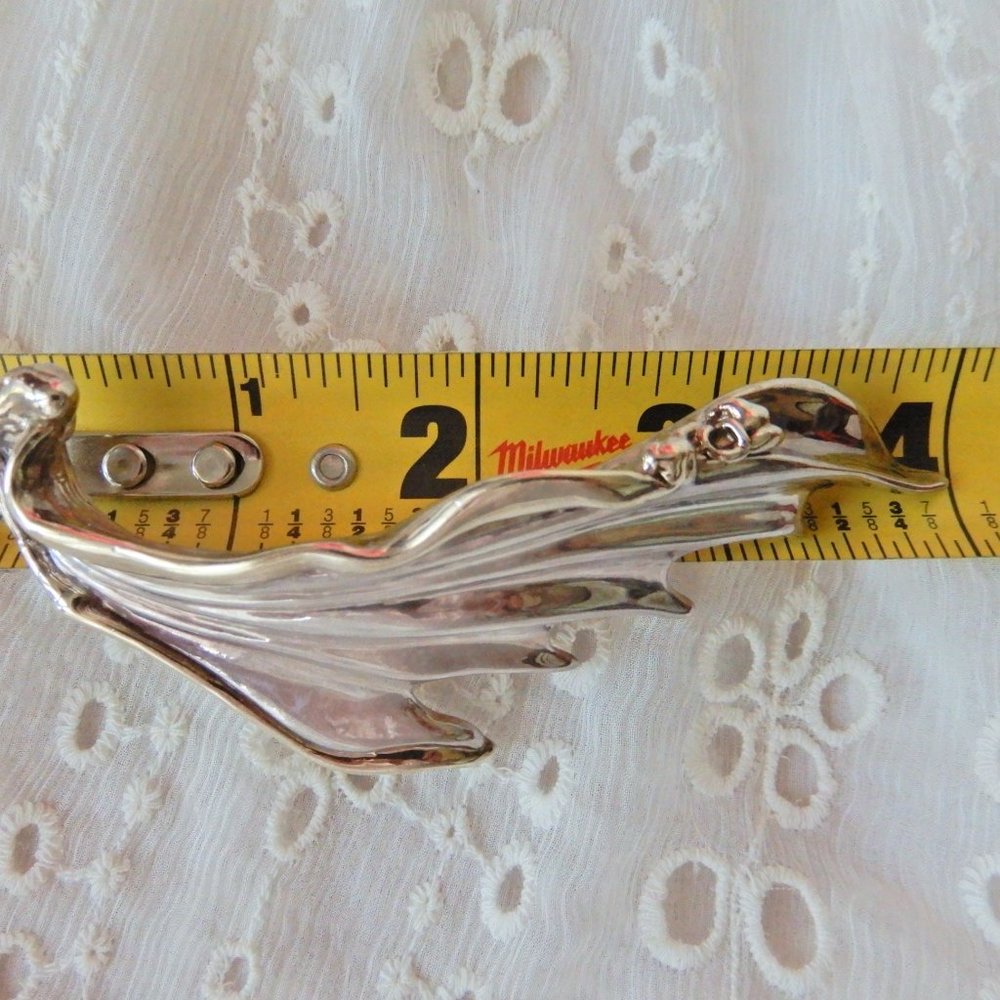 JEM ELECTROFORM 925 STERLING WING BROOCH PENDANT - Picture 8 of 14